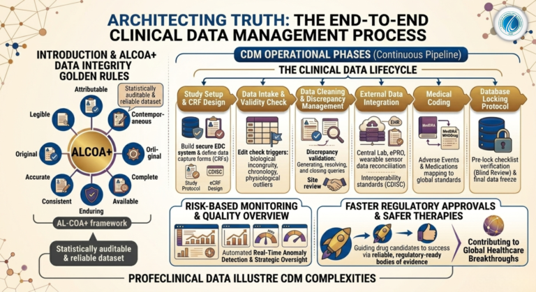 Architecting Truth in Clinical Research: The End-to-End Clinical Data Management Process