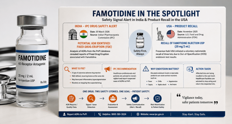 Famotidine in the Spotlight: A Tale of Signal Detection and Product Recall